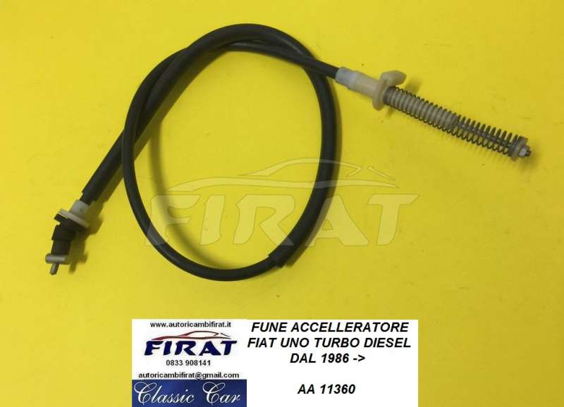 FUNE ACCELLERATORE FIAT UNO TURBO DIESEL (22416)